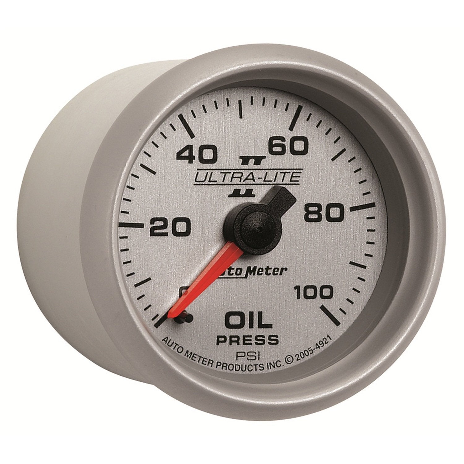 Ultra-Lite II Auto Meter 4921 Oil Pressure Gauge 2.3125 in.