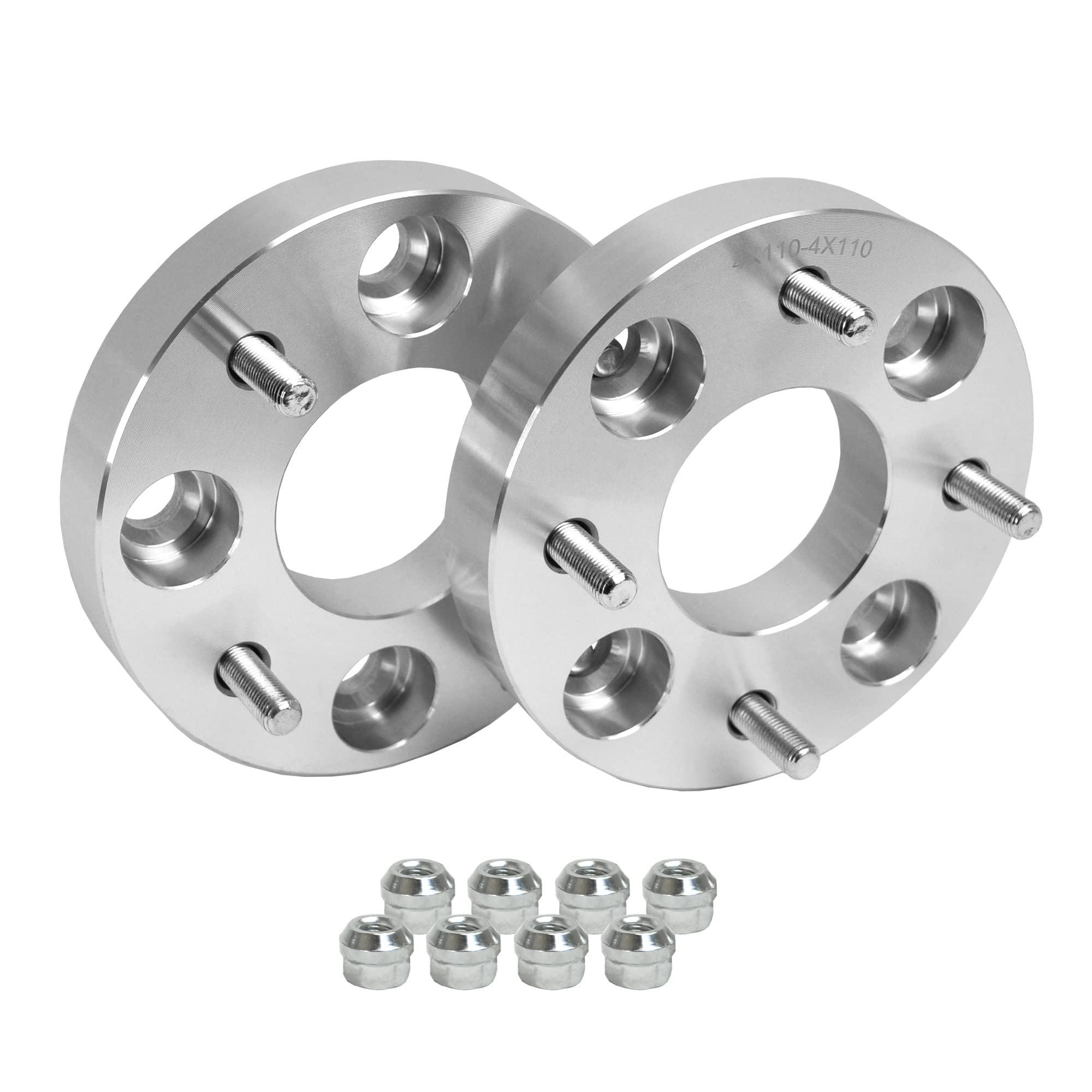 Rugged Wheel Front/Rear Spacer (1996-2017) (2020) Arctic Cat 250/300/400/500/Bearcat 454/TRV, Aluminum Alloy, Machine Pressed High Tensile Studs, Bolt Pattern:4x115mm;Thread:M10x1.25;Thickness:1.5”