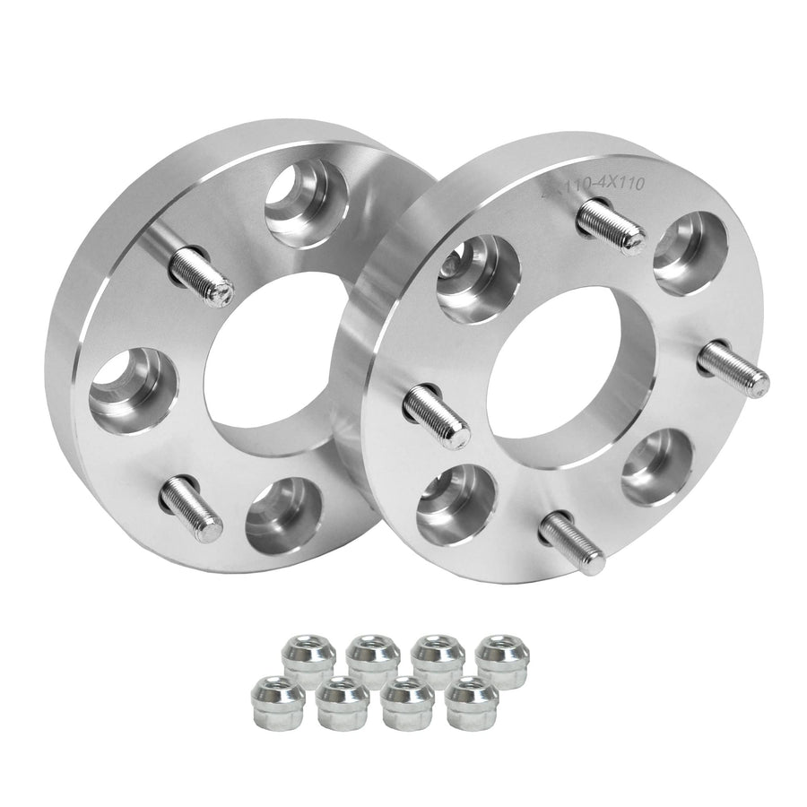 Rugged Wheel Front/Rear Spacer (1996-2017) (2020) Arctic Cat 250/300/400/500/Bearcat 454/TRV, Aluminum Alloy, Machine Pressed High Tensile Studs, Bolt Pattern:4x115mm;Thread:M10x1.25;Thickness:1.5”