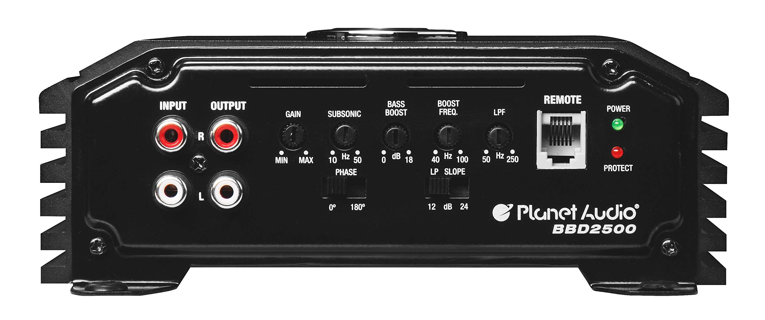 BBD2500 Planet Audio Class D Car Amplifier – 2500 Watts, 1 Ohm Stable, Digital, Monoblock, MOSFET Power Supply