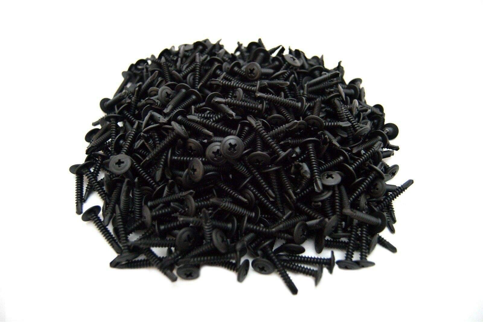 Install Bay 8" x 1" Phillips Wafer Head Tek Screw, (500 per Pack)