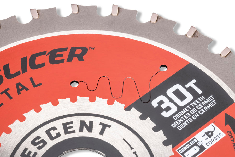 5-3/8" Crescent x 30-Tooth SteelSlicer™ Medium Metal Circular Saw Blade