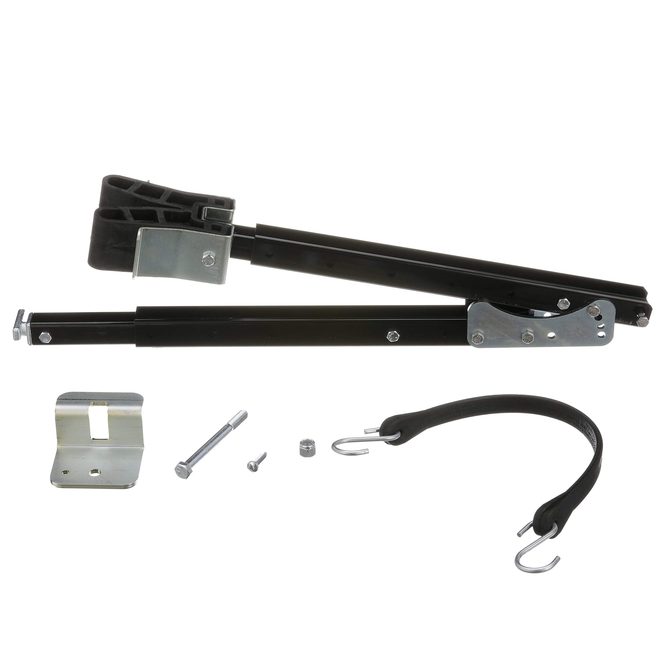 460-ADJ attwood Adjustable Transom Saver, 36 to 60 Inches, Steel Construction, Rubber Pads, Corrosion-Resistant Black Finish