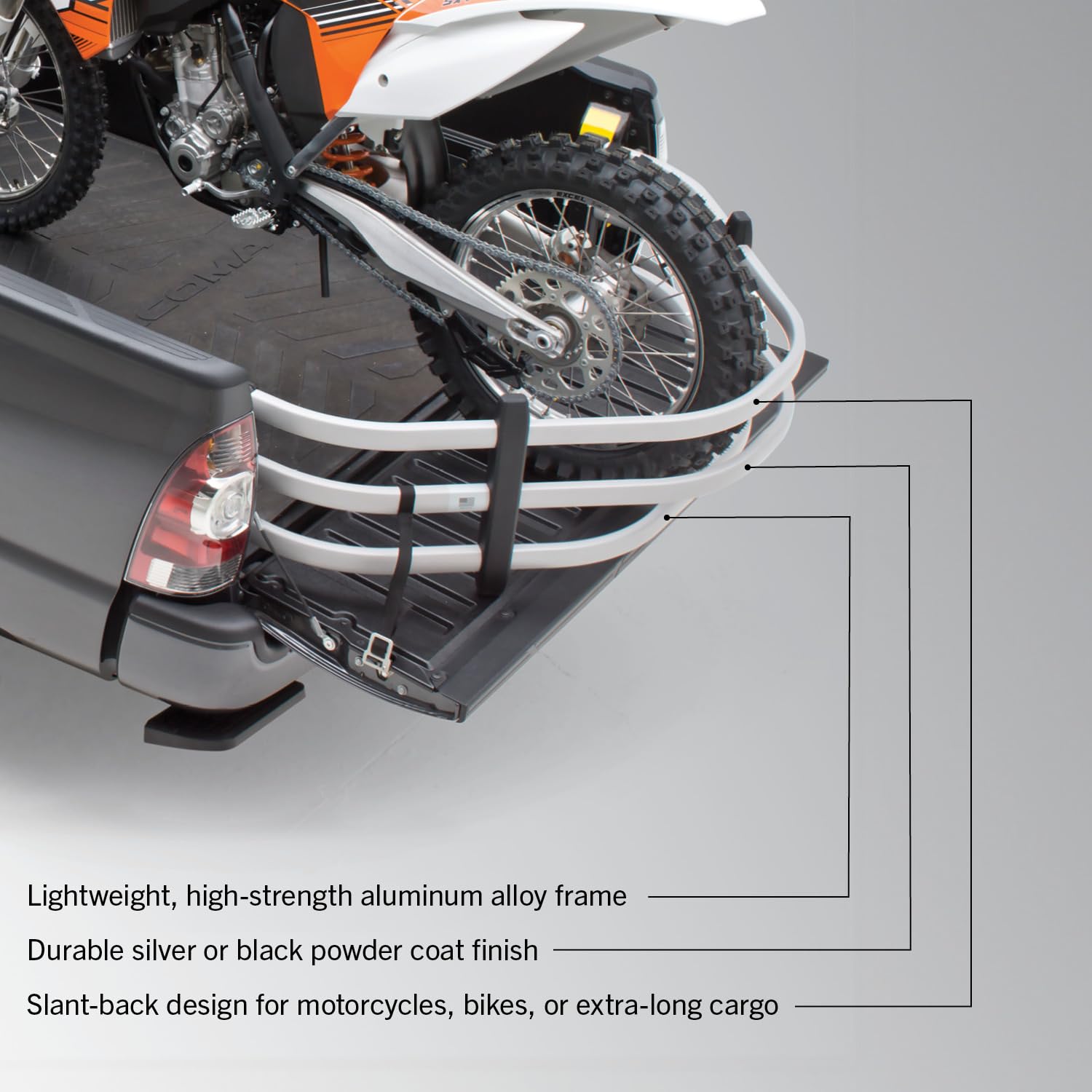 AMP Research RealTruck BedXTender HD Moto | 74809-01A | Fits 1998-2017 Nissan Frontier; 1995-2015 Toyota Tacoma; 2004-2012 Colorado Canyon; & Other Various 1983-2017 Vehicles (See Description)