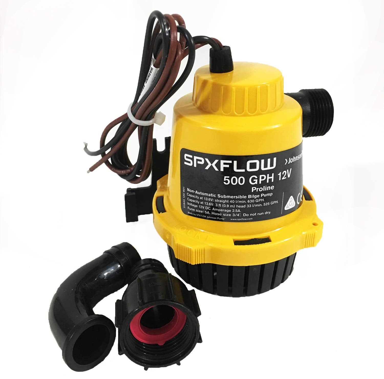 PROLINE Johnson Pump Bilge Pump 500 GPH 3A