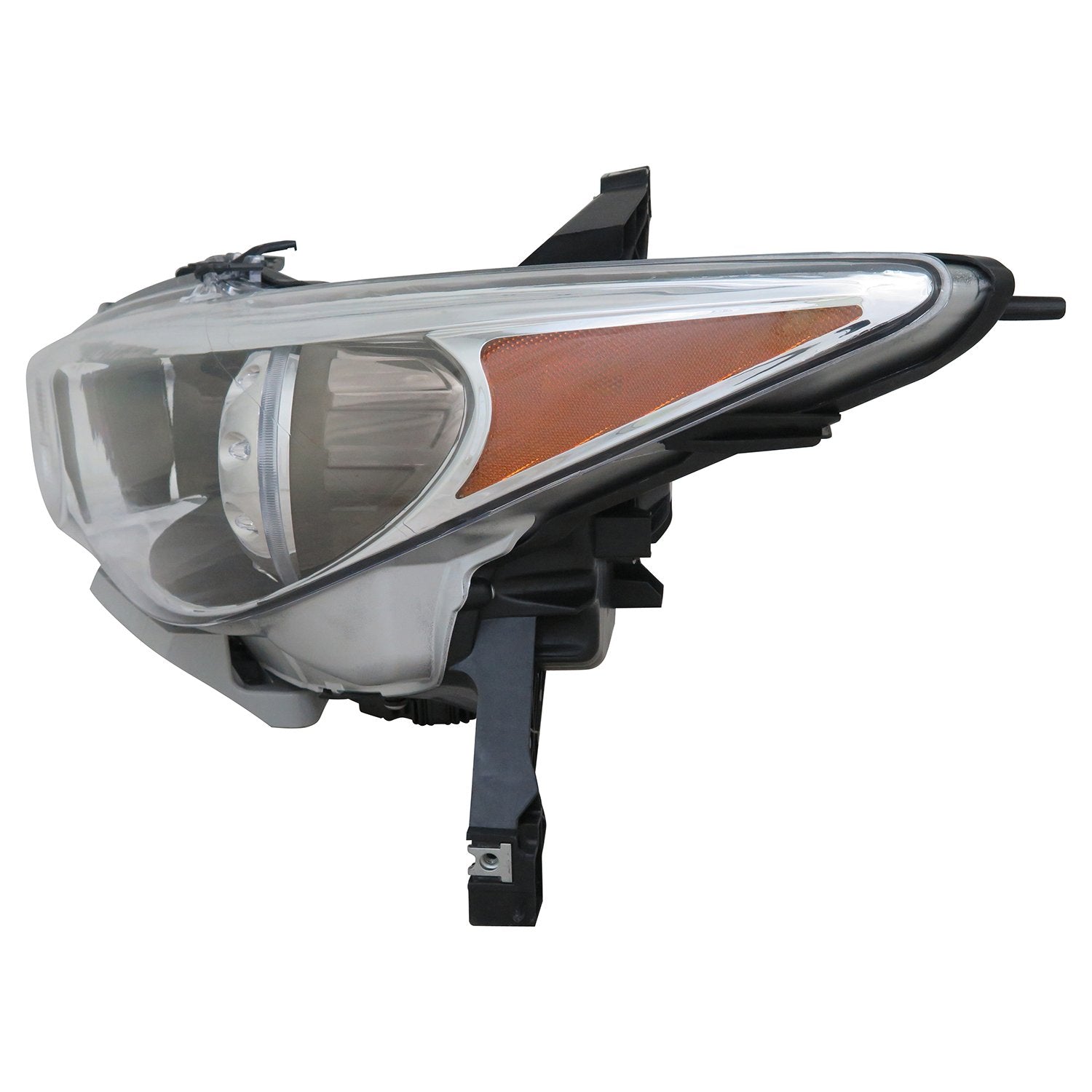 Left TYC Headlight Assembly Compatible with 2014-2015 Infiniti QX60