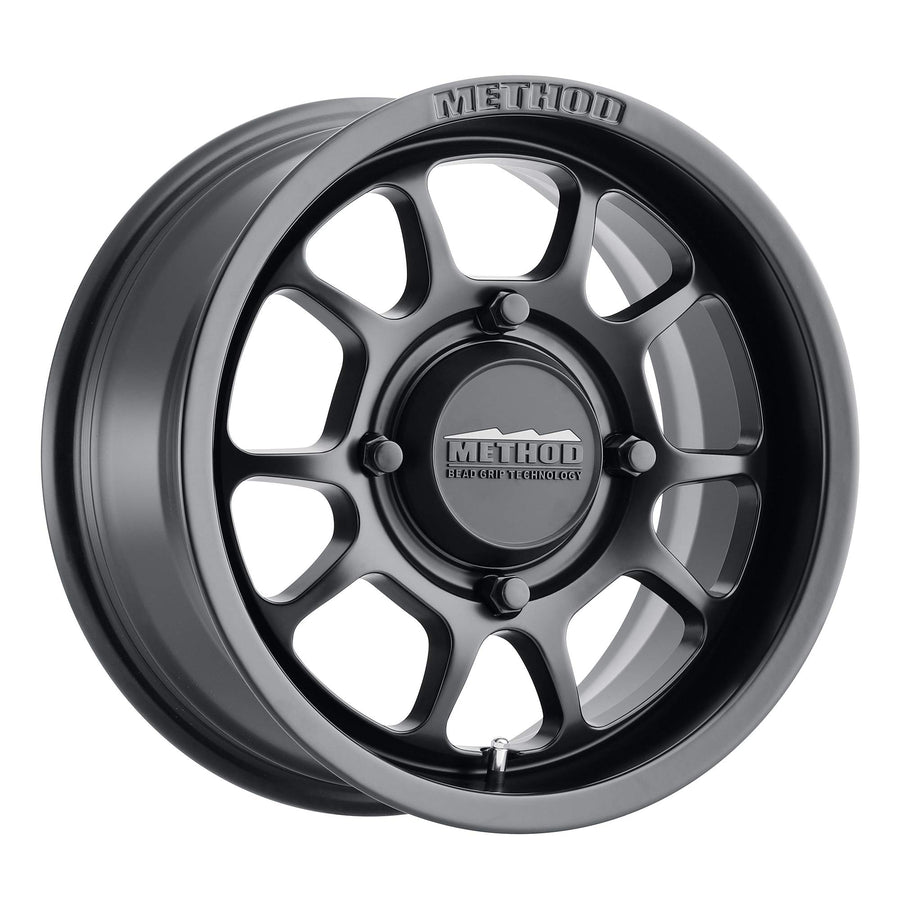 Method Race Wheels 15x7" Matte Black 409, 4x156", 13mm offset 4.5" Backspace, MR40957046543