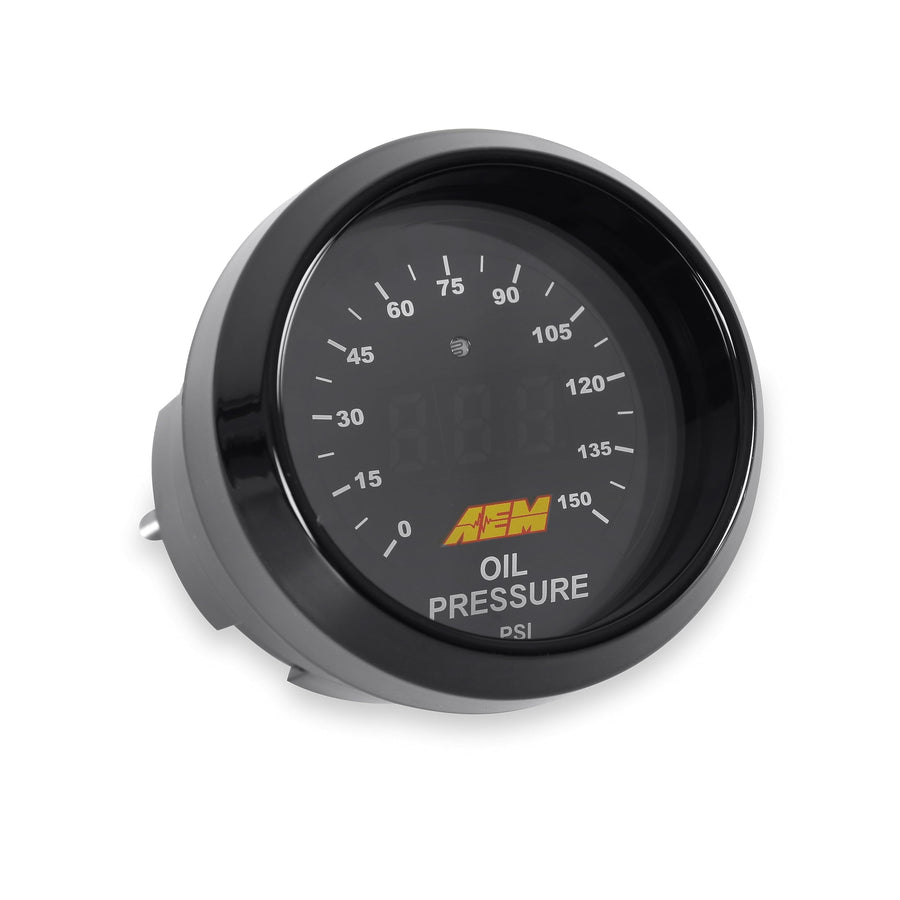0-150 PSI AEM 30-4407 Oil Pressure Gauge