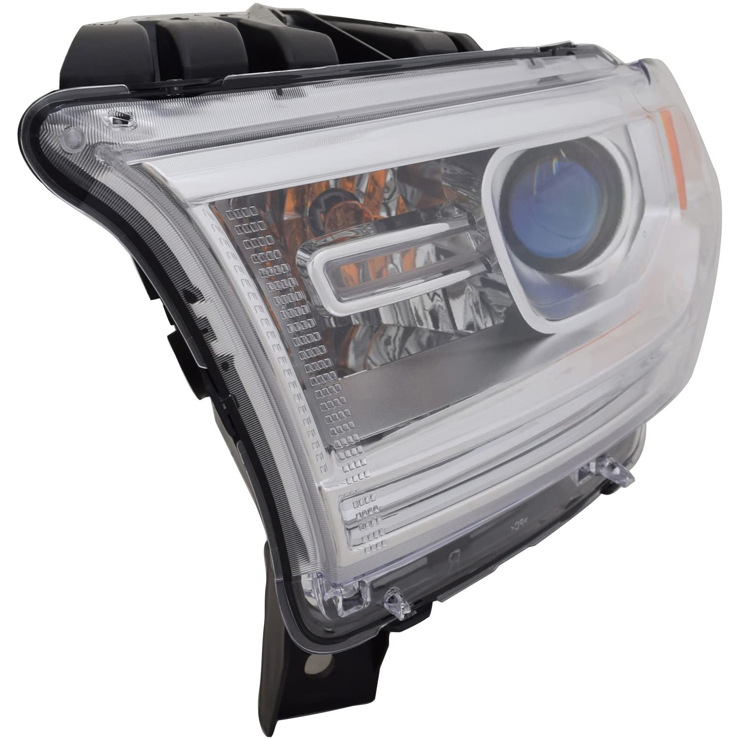 Left TYC Headlight Assembly Compatible with 2014-2015 Dodge Durango