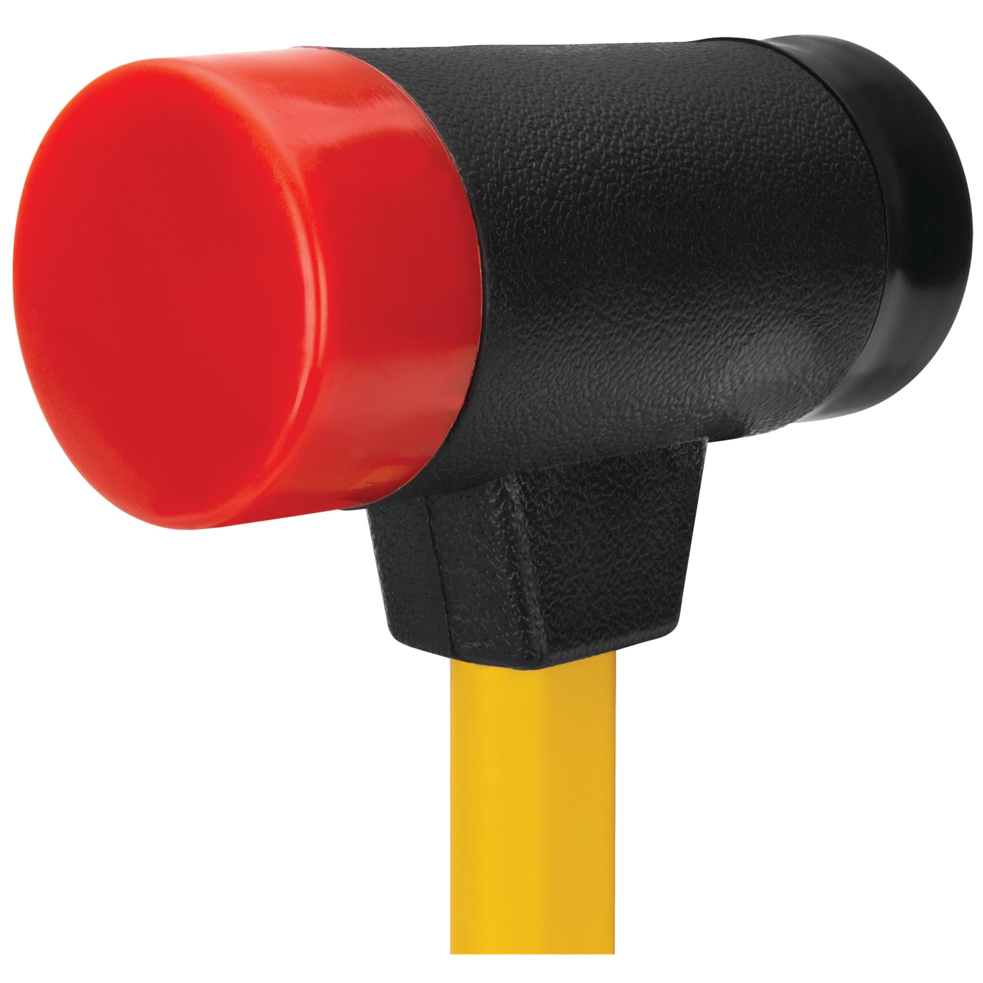 M7215 Performance Tool Soft/Medium/Hard Plastic Head Hammer with Carbon Steel Head and Fiberglass Handle for Surface Protection and Comfortable Use