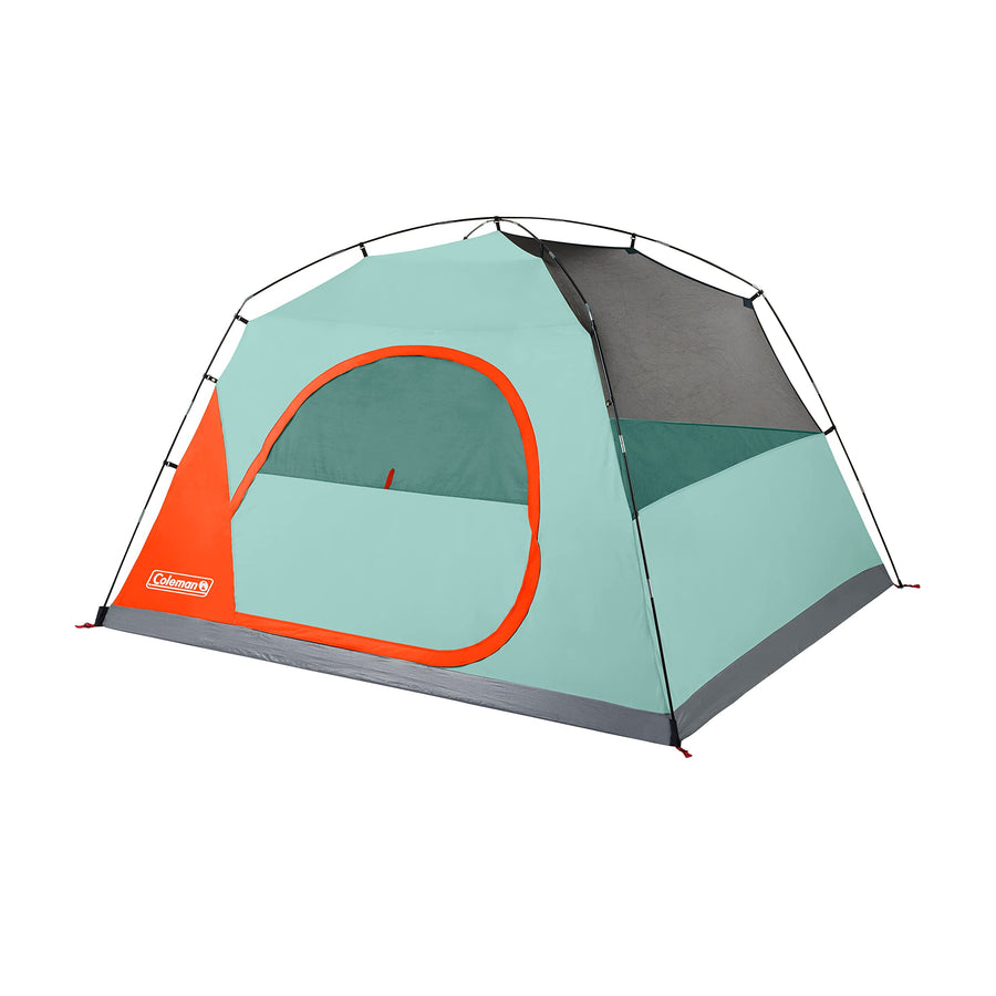 Coleman Tent Skydome with 5 Minute Setup, 2/4/6/8-Person Weatherproof Tent with Rainfly & Carry Bag, 20% More Headroom Than Traditional Canopies