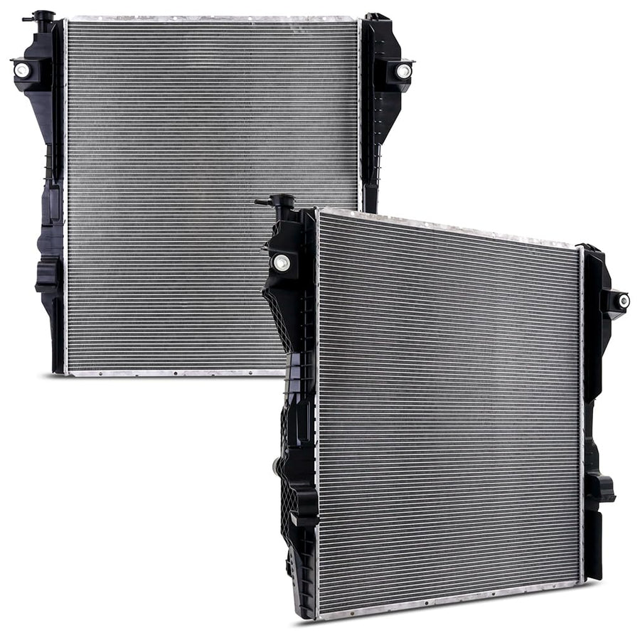 Mishimoto Radiator Replacement, Compatible with Dodge Ram Cummins 6.7L, 2010-2012