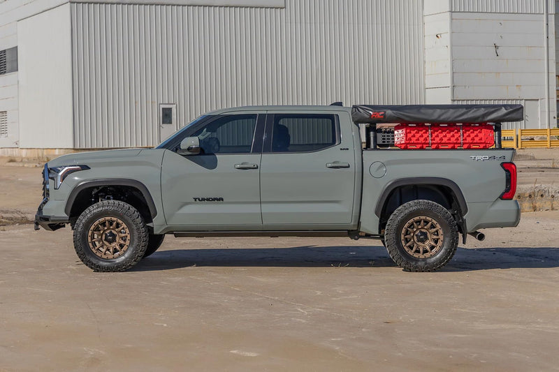 Rear Wheel Well Liners Rough Country for Toyota Tundra 2WD/4WD (2022-2025) - Heavy-Duty Rear Fender Liners for Mud & Debris Protection, Made in USA