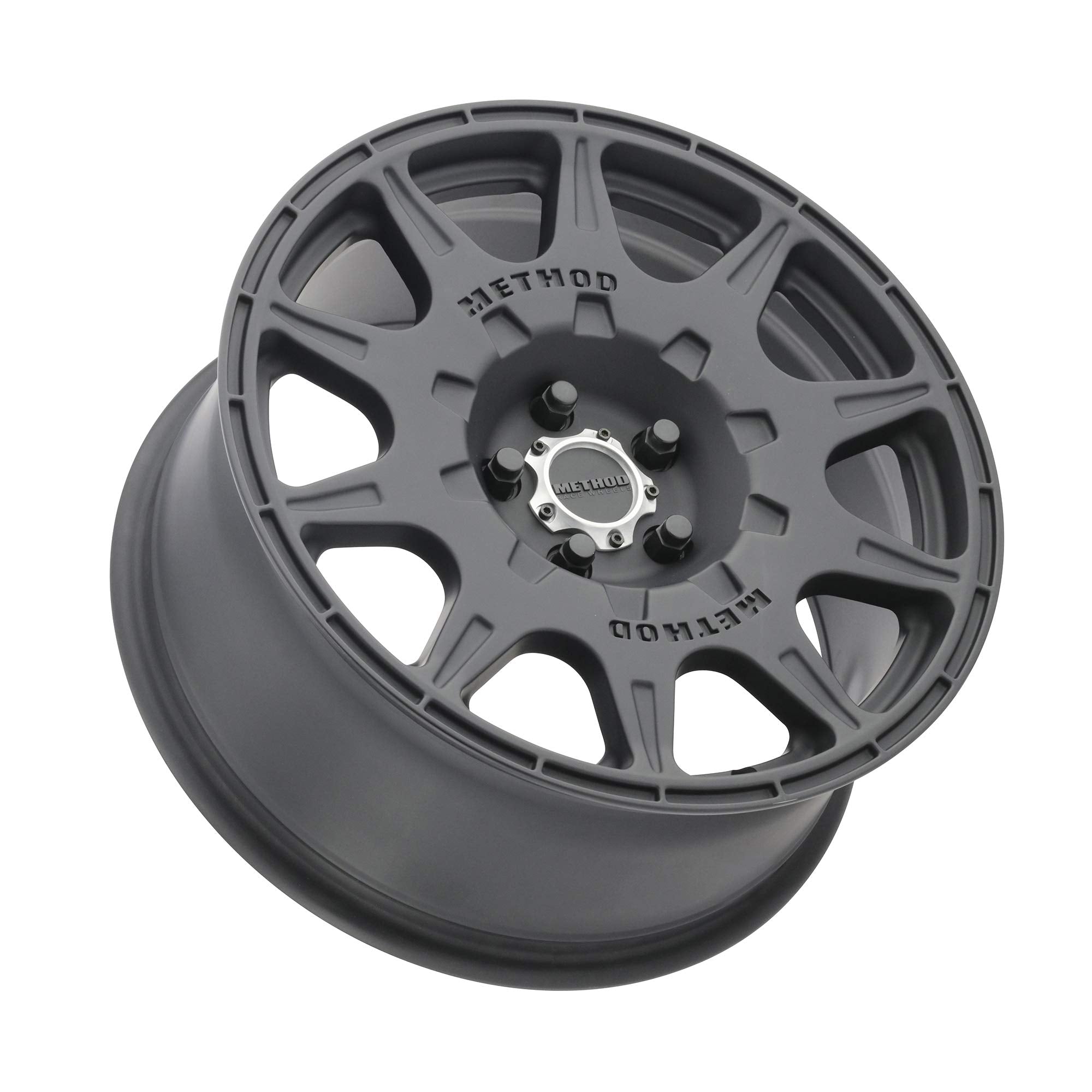502 RALLY Method Race Wheels Matte Black 17x8" 5x100", 38mm offset 6.1" Backspace, MR50278051538