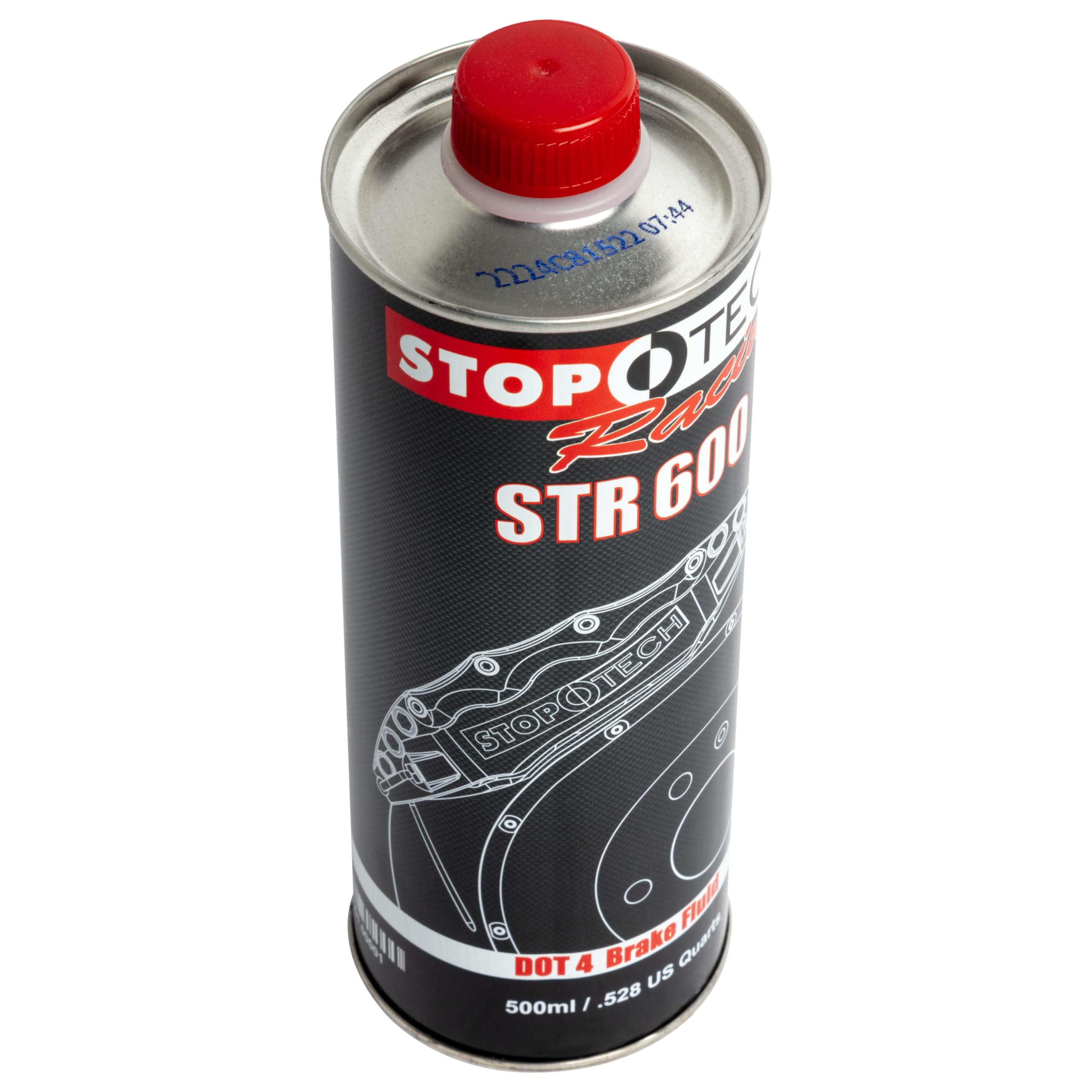 StopTech High Performance STR-600 Brake Fluid, Street Applications, Dry Boiling Point 594F/312C (501.00001)