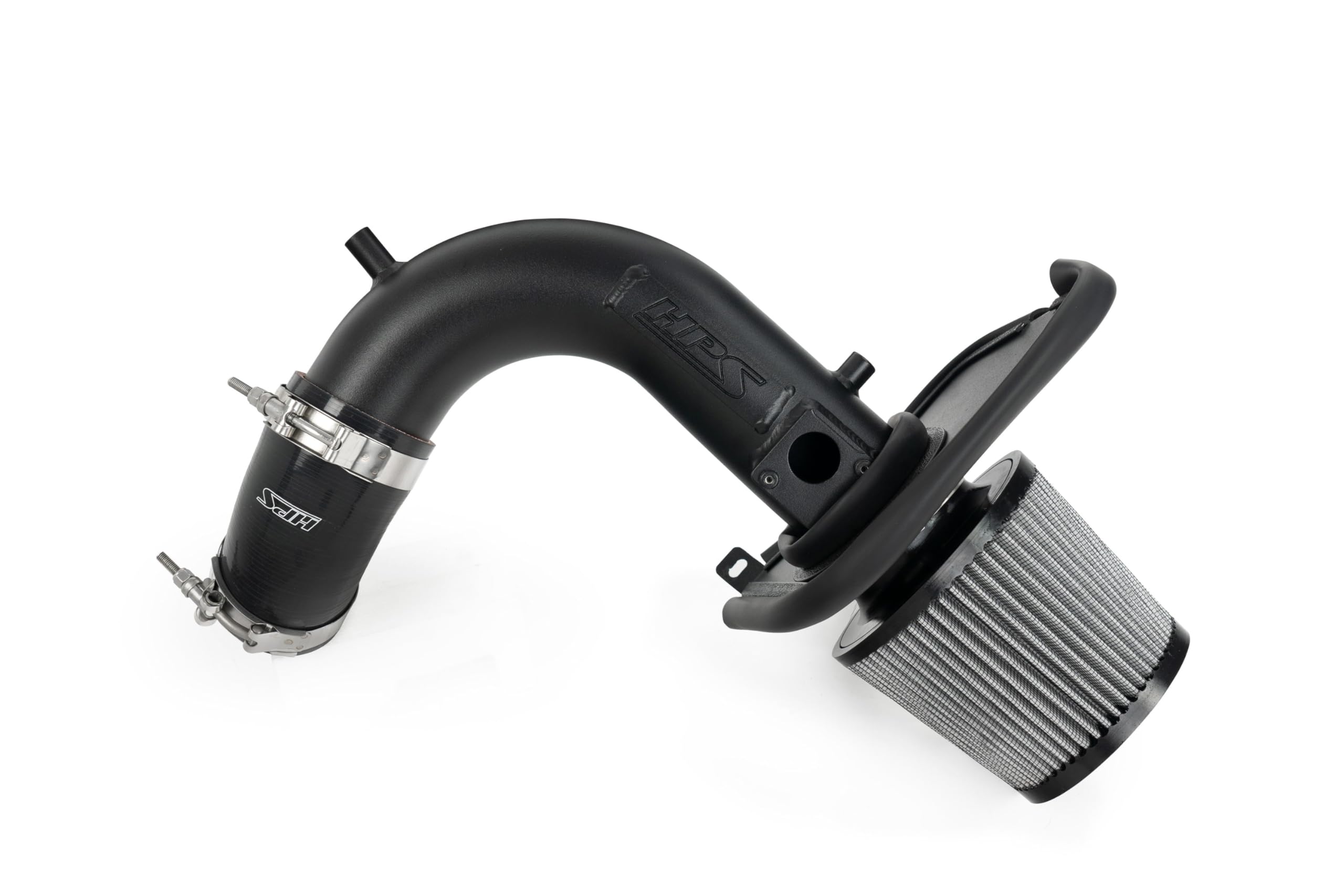 HPS Air Intake Kit Black with Heat Shield Compatible for 2009-2014 Acura TSX 2008-2012 Honda Accord 2.4L, 827-738WB