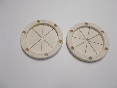 Fishing Rod Grommets Utility - 4" OD - Fish White (UG-3FW-DP)