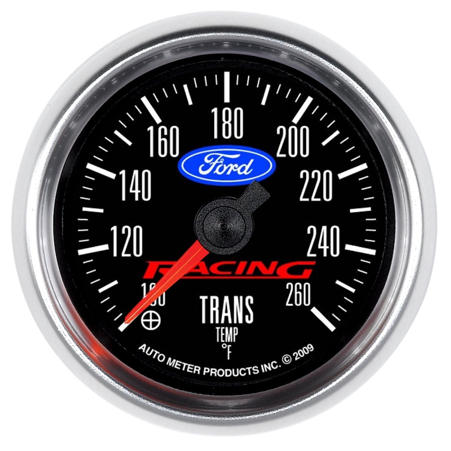 Auto Meter 880314 Transmission Temperature Gauge 2-1/16" 100-260 Degree Fahrenheit for Ford