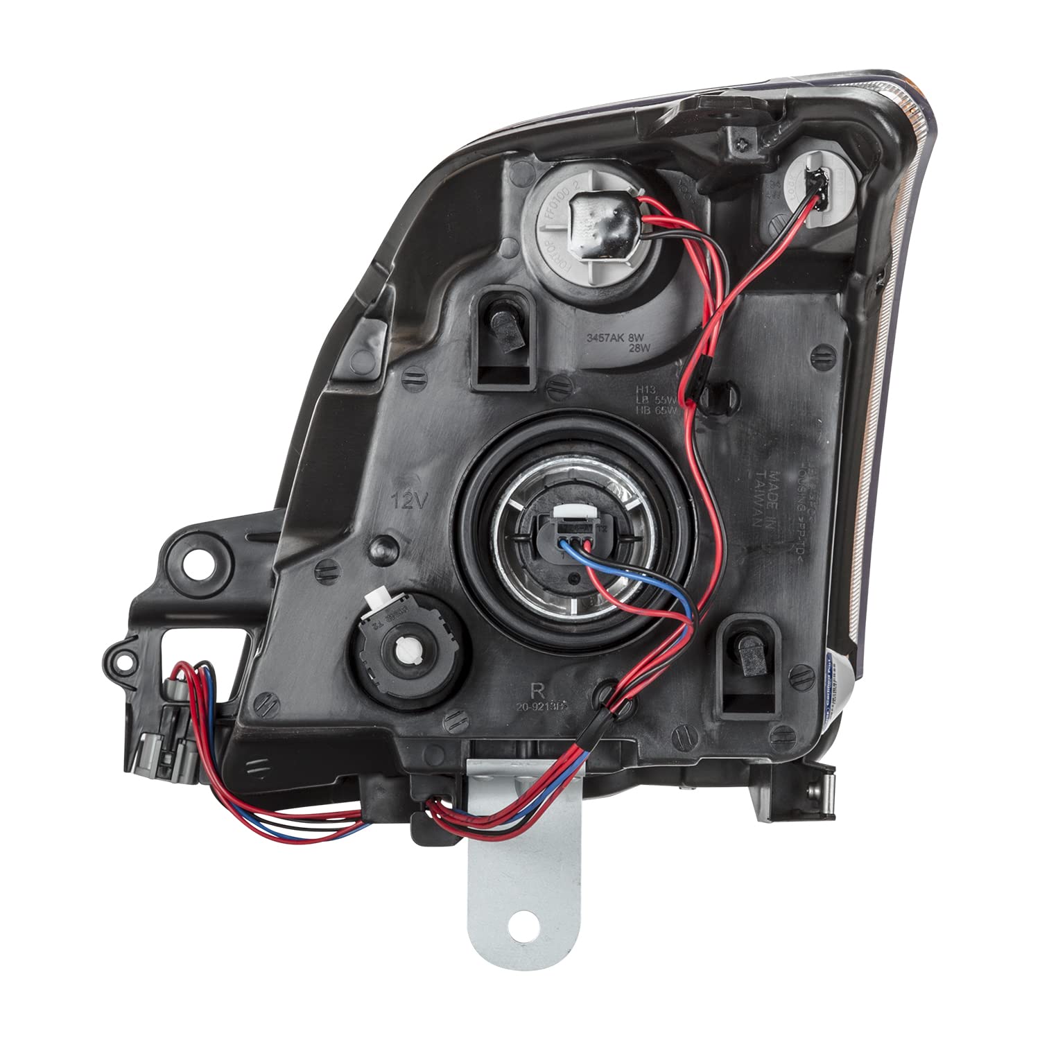 Right TYC Headlight Assembly Compatible with 2010-2012 Nissan Sentra