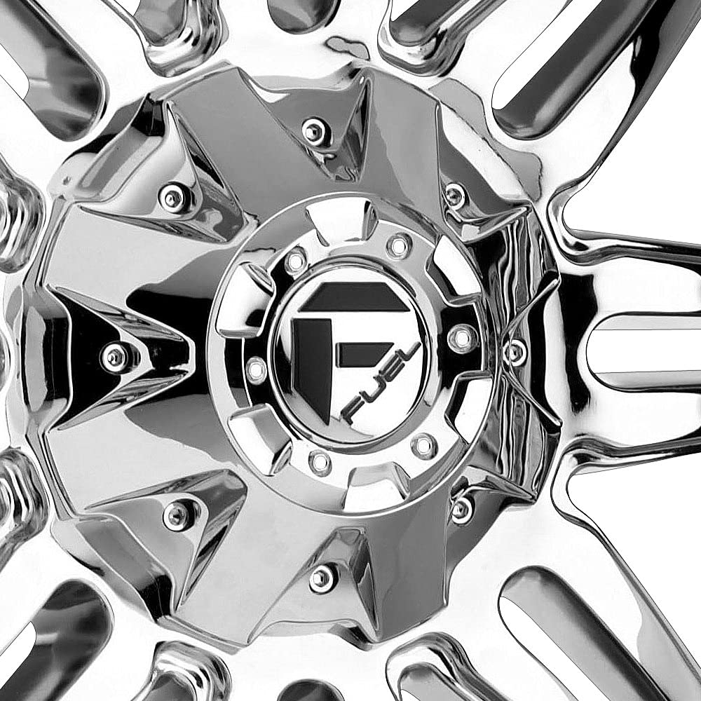 1PC Fuel D530 20X10 6X135/5.5 CHR-PLATED -24MM - D53020009845