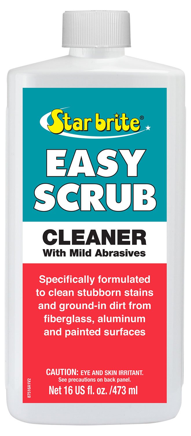 Easy Scrub Cleaner STAR BRITE With Mild Abrasives - Non-Scratch Surface Cleaner for Sinks, Tile, Glass, Showers, Aluminum & Painted Surfaces - 16 OZ (087516)