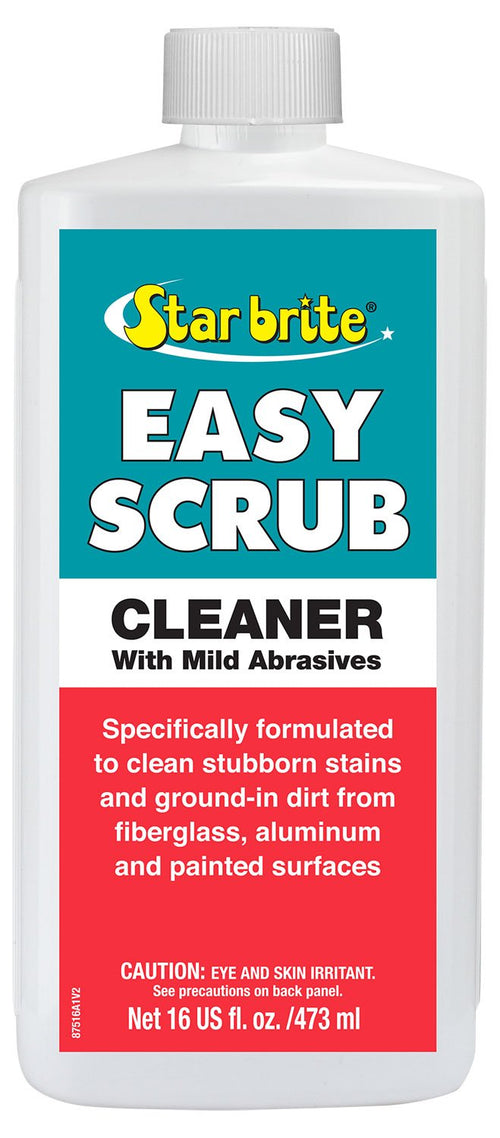 Easy Scrub Cleaner STAR BRITE With Mild Abrasives - Non-Scratch Surface Cleaner for Sinks, Tile, Glass, Showers, Aluminum & Painted Surfaces - 16 OZ (087516)