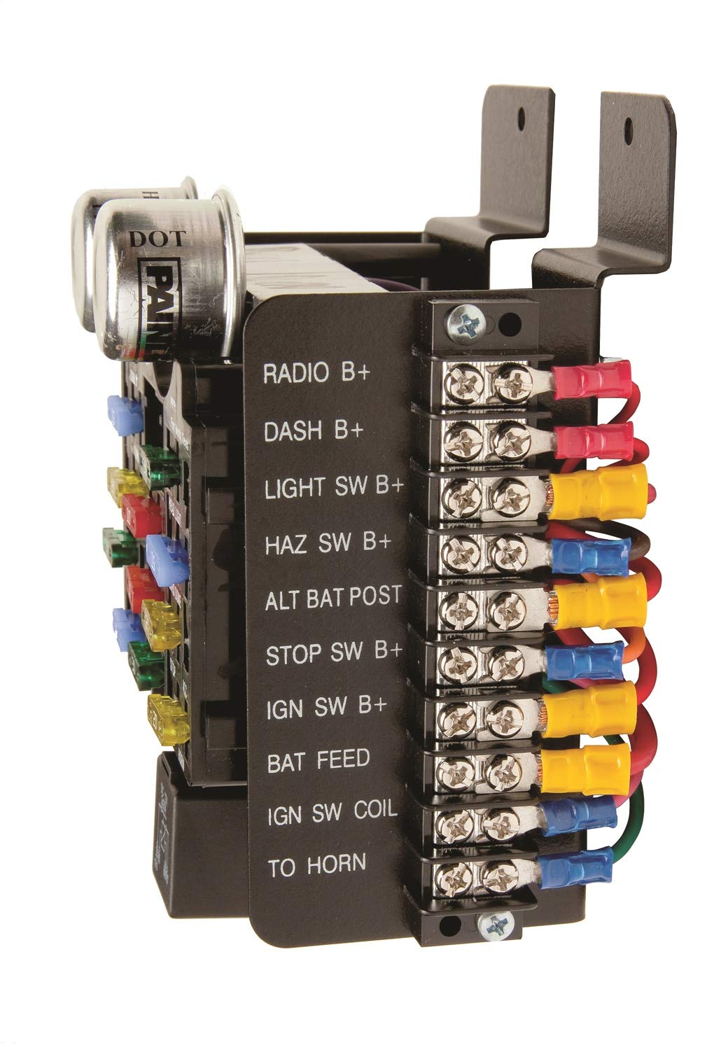 30001 Painless Performance Universal Pre-Wired 14-Circuit Fuse Block