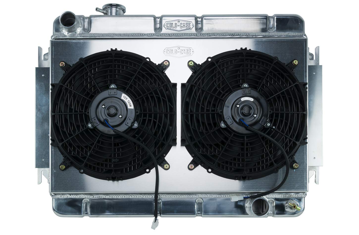 66-67 Chevelle Radiator and Dual COLD - CASE 12in Fan Kit MT