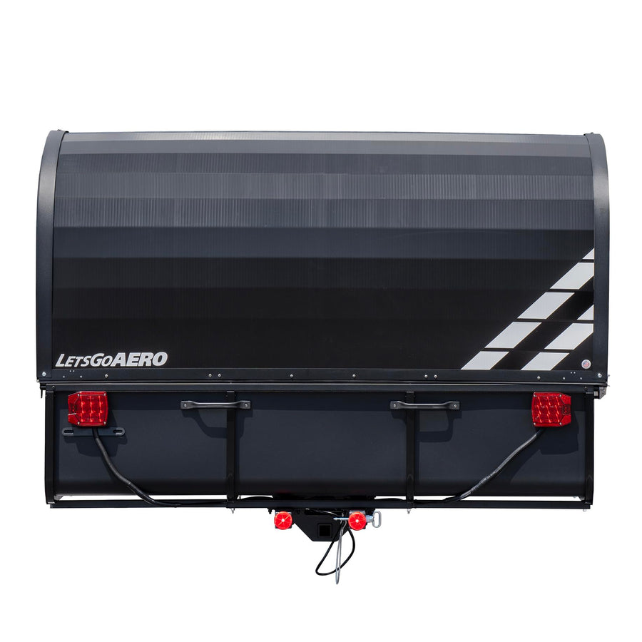 BlackBox PRO Let's Go Aero Enclosed Cargo Carrier | 64 cu. ft. | Slide-Out Platform
