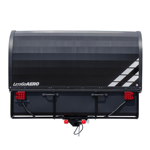 BlackBox PRO Let's Go Aero Enclosed Cargo Carrier | 64 cu. ft. | Slide-Out Platform