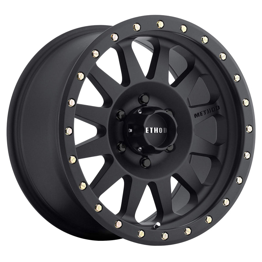 304 Method Race Wheels Double Standard Matte Black 15x10" 6x5.5", 50mm offset 3.5" Backspace, MR30451060550N
