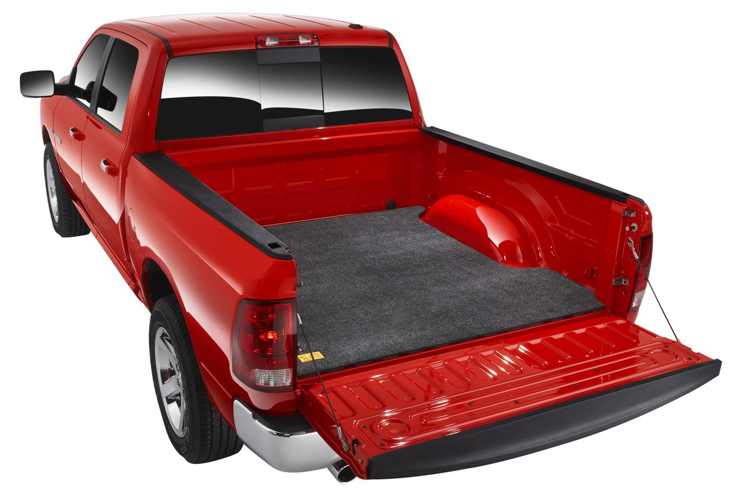 BedRug Bedmat | 2015 - 2026 Ford F-150 Fits, 6.7" Bed, Models w/Non Liner / Spray-In | Charcoal Grey, BMQ15SBS