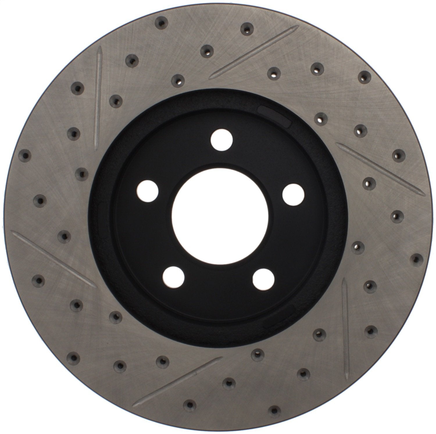 Sport Drilled/Slotted Brake Rotor StopTech 127.61072L (Front Left), 1 Pack