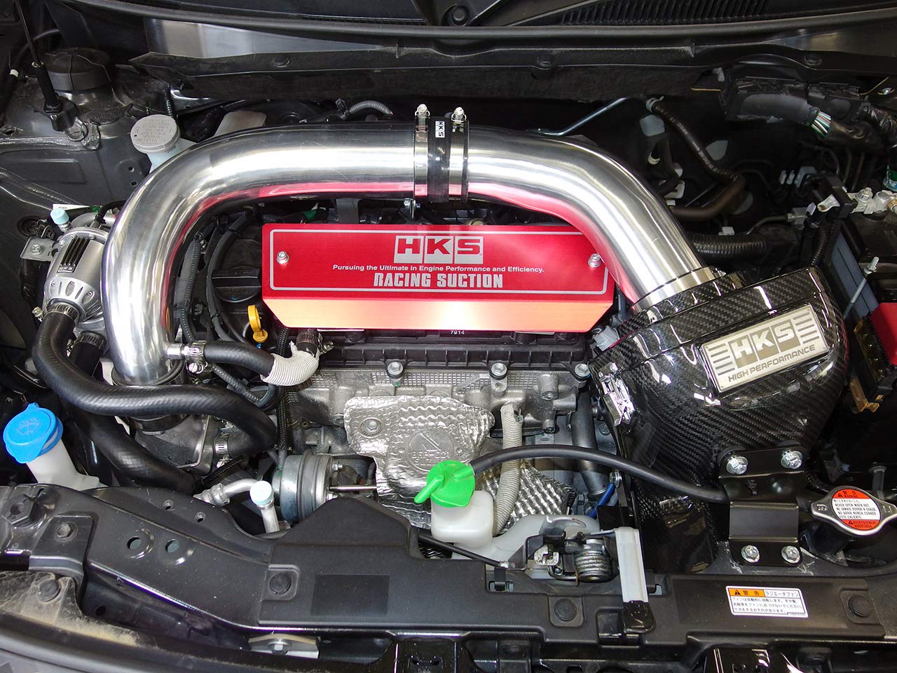 HKS Cold Air Intake Parts Full Kit (Racing Suction + Piping + CFRP Cleaner Box) Suzuki Swift Sport ZC33S K14C(TURBO) 17/09-70026-AS002