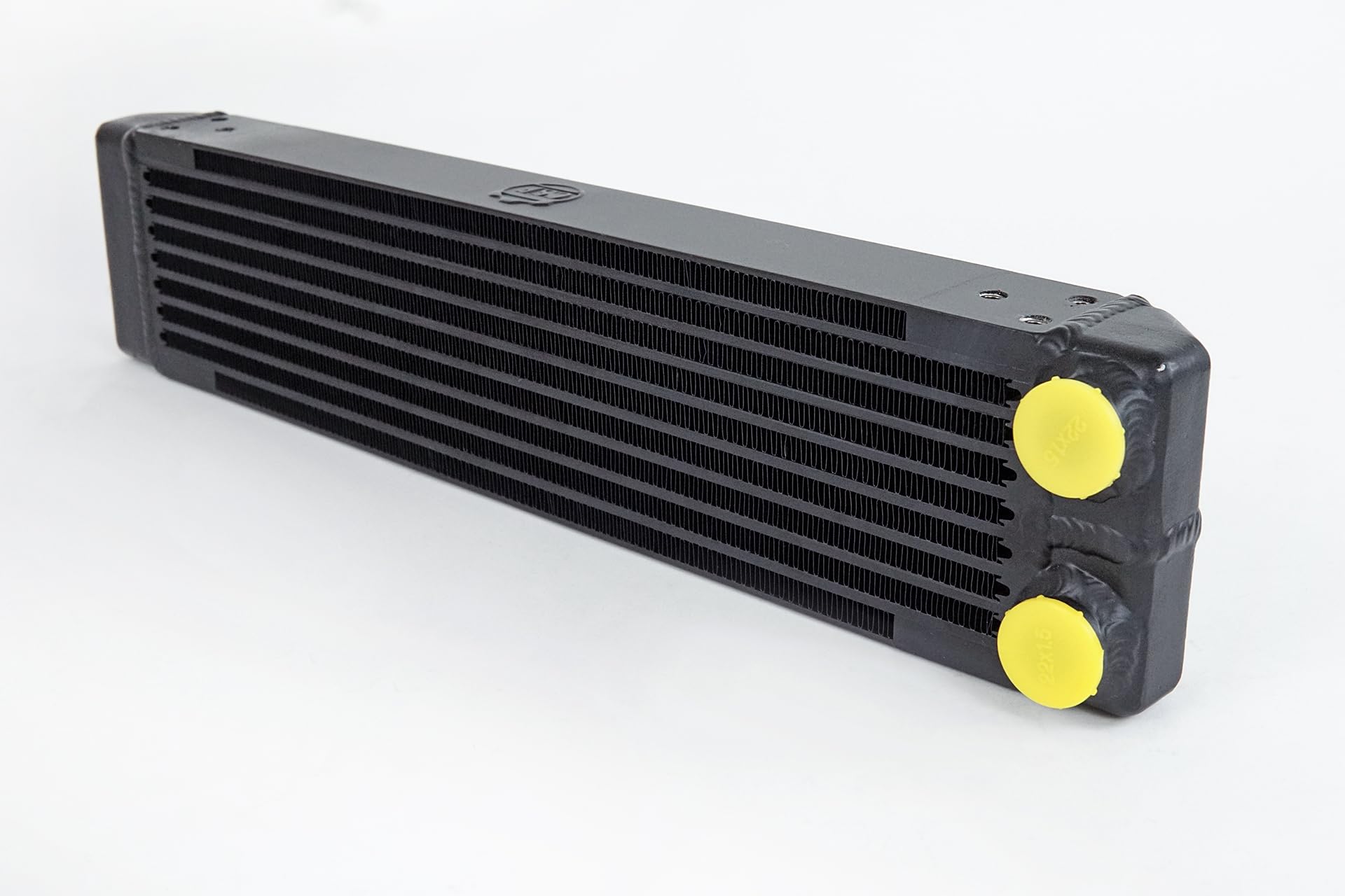 Dual-Pass CSF Universal Oil Cooler - M22 x 1.5 Connections 22x4.75x2.16