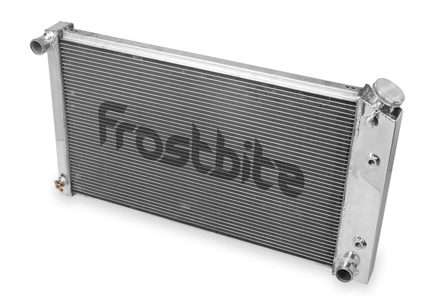 FB101 Frostbite Performance Cooling: Aluminum Radiator 3-Row 47/54 Chevy P/U