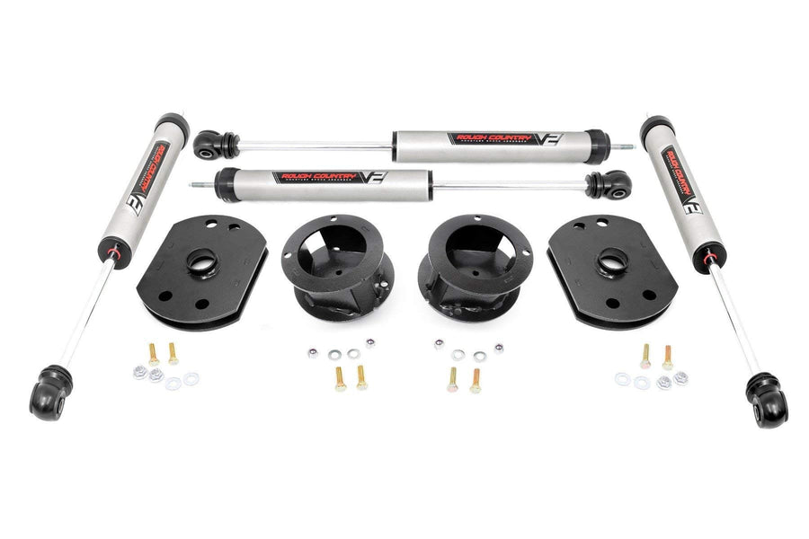 2.5" Rough Country Lift Kit w/V2 Shocks for 2014-2024 Ram 2500 4WD - 30270