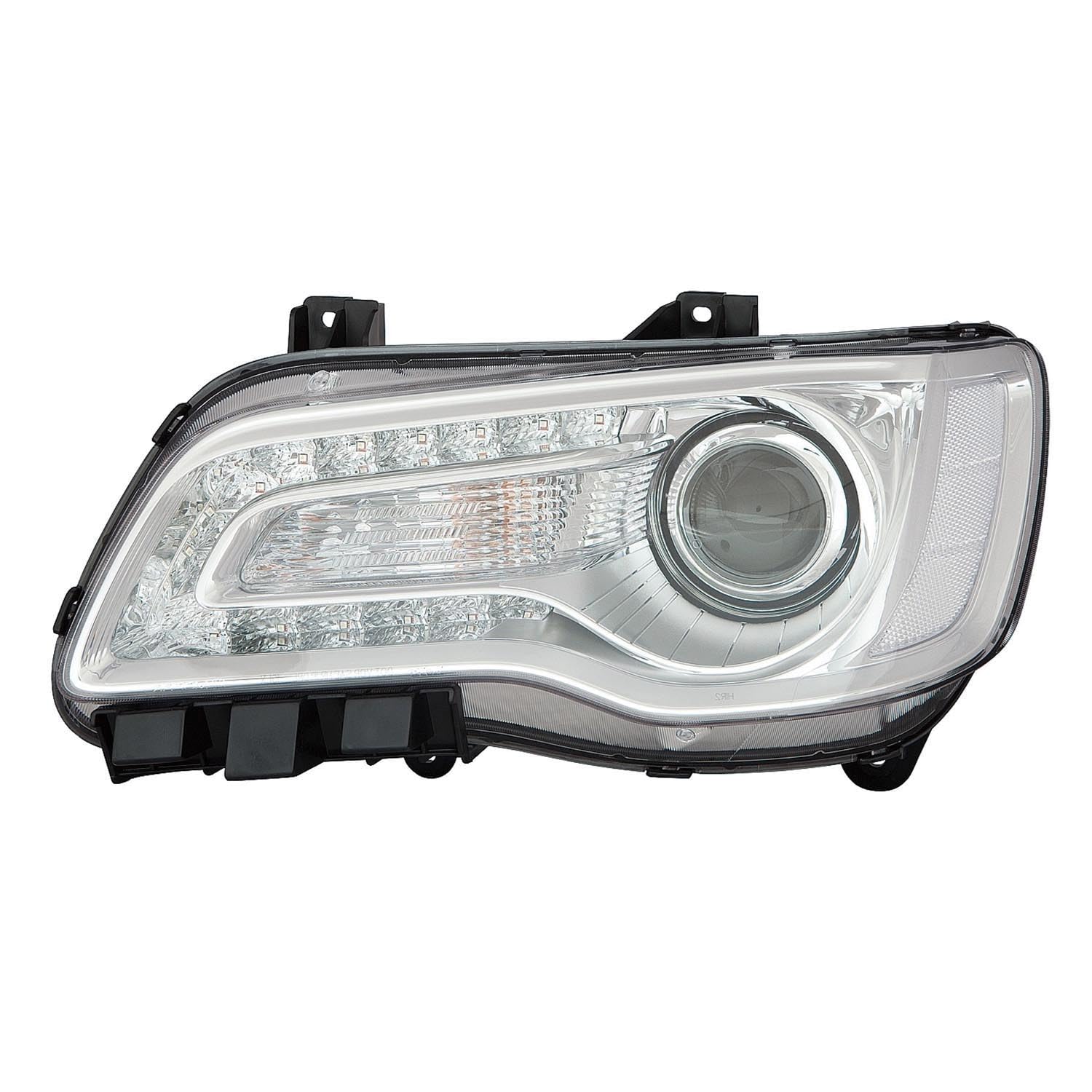 Depo 300 CR 15-17 HL ASY HALOGEN CHROME BEZEL LH CAPA