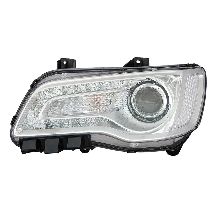Depo 300 CR 15-17 HL ASY HALOGEN CHROME BEZEL LH CAPA