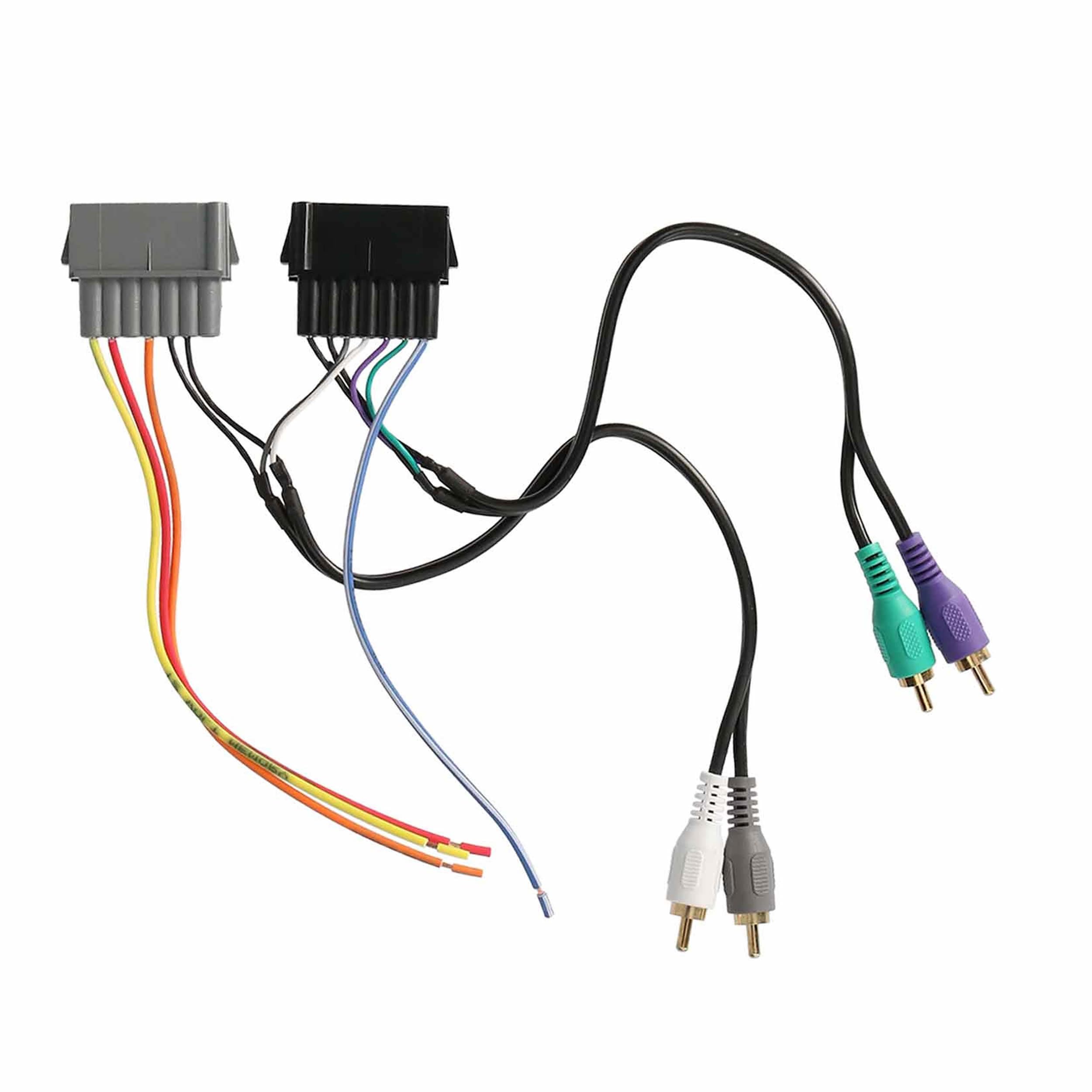 Metra Electronics Radio Wiring Harness 70-1818 for Chrysler Amp Integration, Multicolor