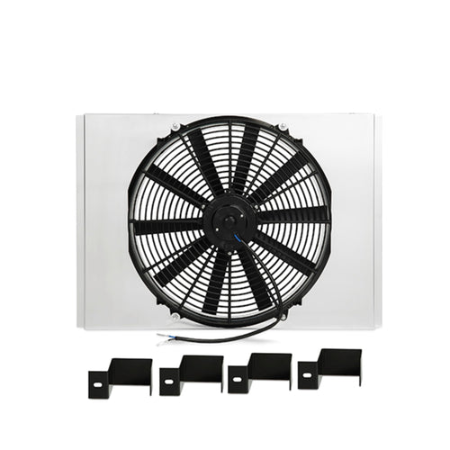 Mishimoto Performance Aluminum Fan Shroud MMFS-CK-63K w/ Fan Controller fits Chevrolet/GM C/K Truck, 1963-1966