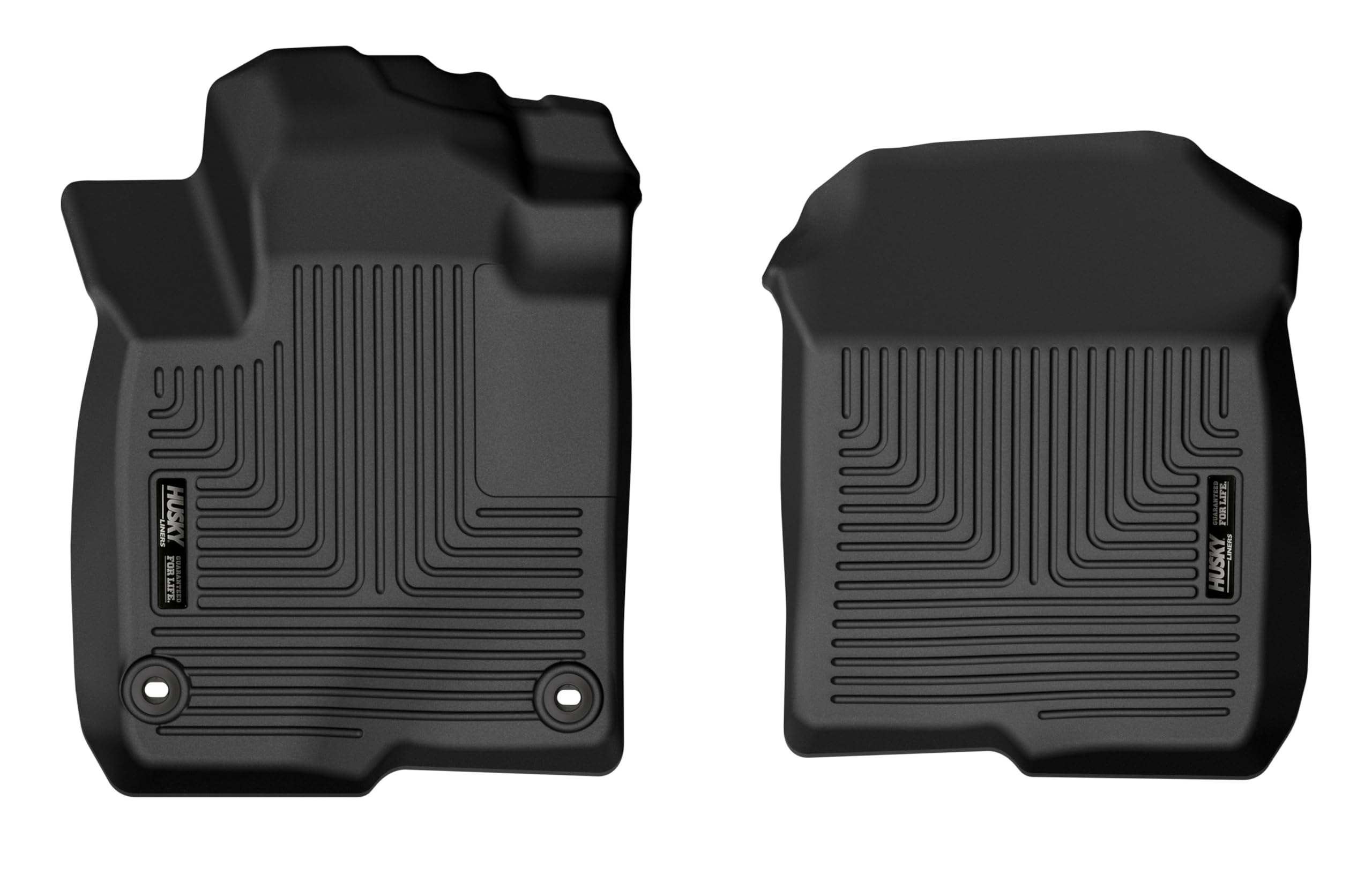Husky Liners X-act Contour Floor Mats | 2024-2026 Honda HR-V Fits | Front Row, 2-pc Black - 50761