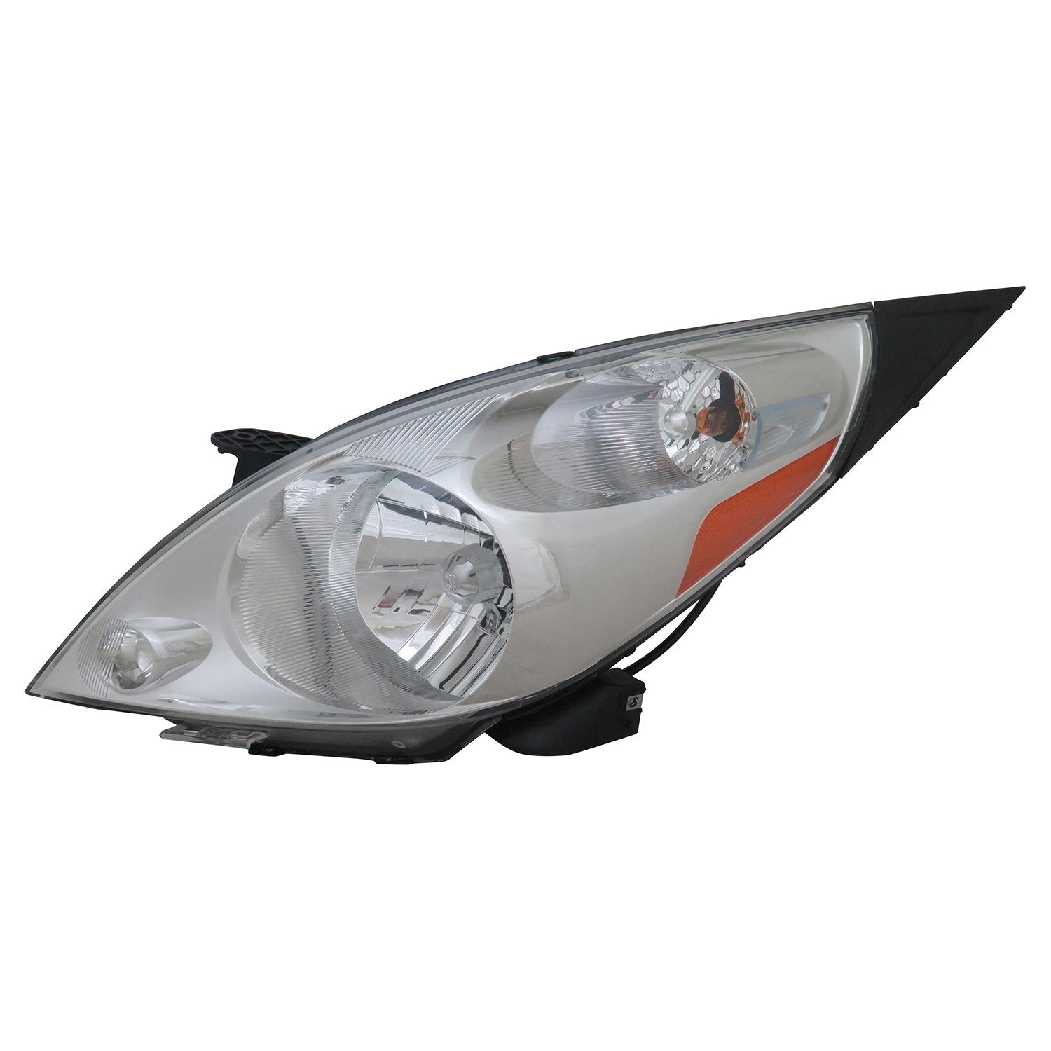 Left TYC Headlight Assembly Compatible with 2013-2015 Chevrolet Spark