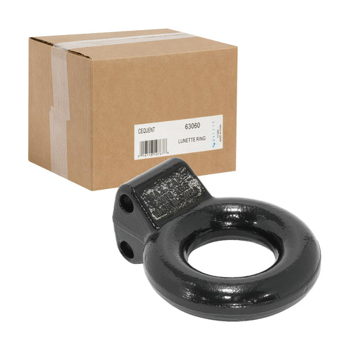 Tow Ready Lunette Ring 63060, 3 Inch Diameter, 24,000 lbs. Capacity, Adjustable