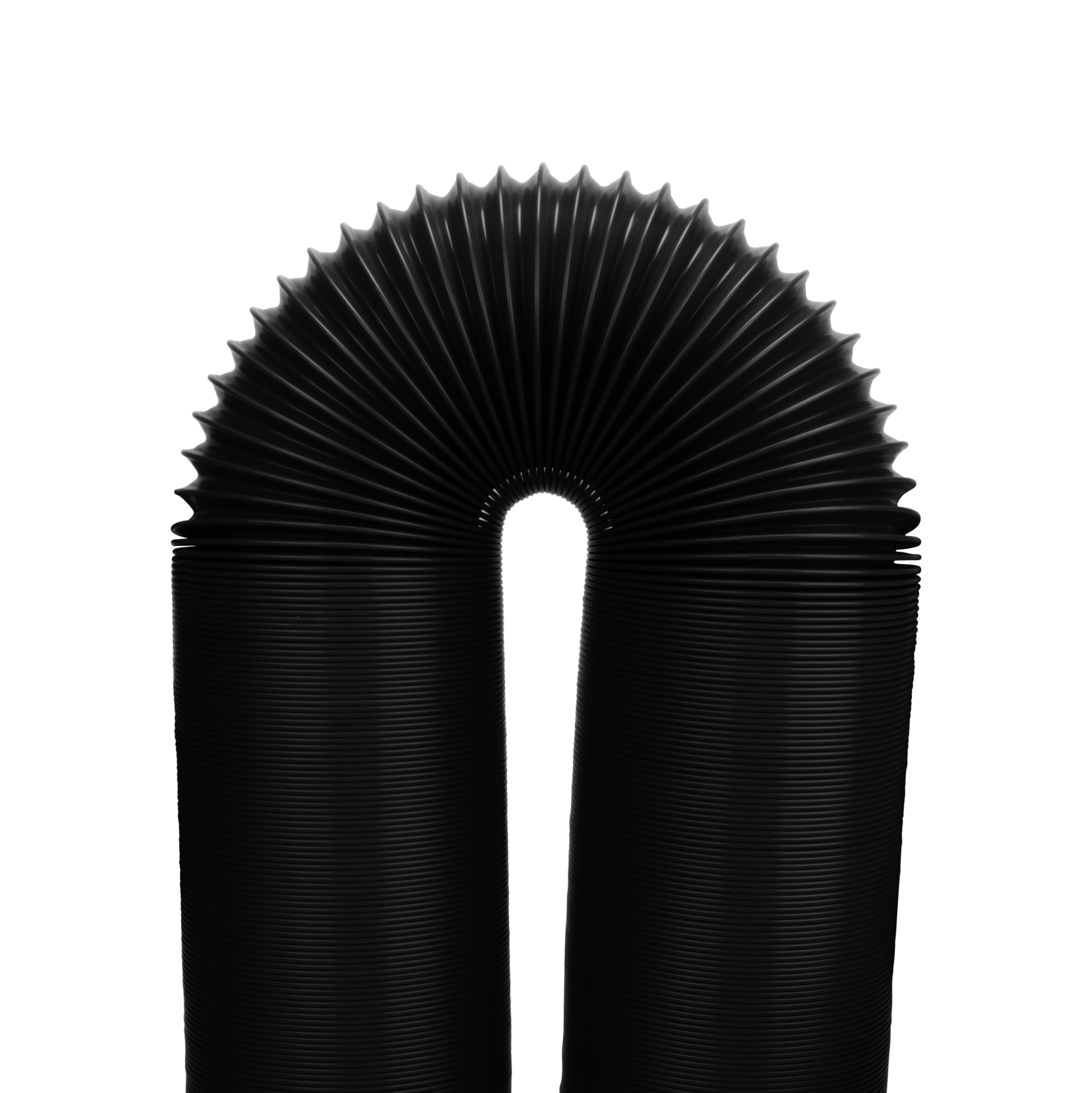 10-Foot Camco RV Sewer Hose - Great for the Occasional Camper - Crafted of 12 Mils of HTS Vinyl - Compresses to 14-Inches for RV Storage - Black (39601)