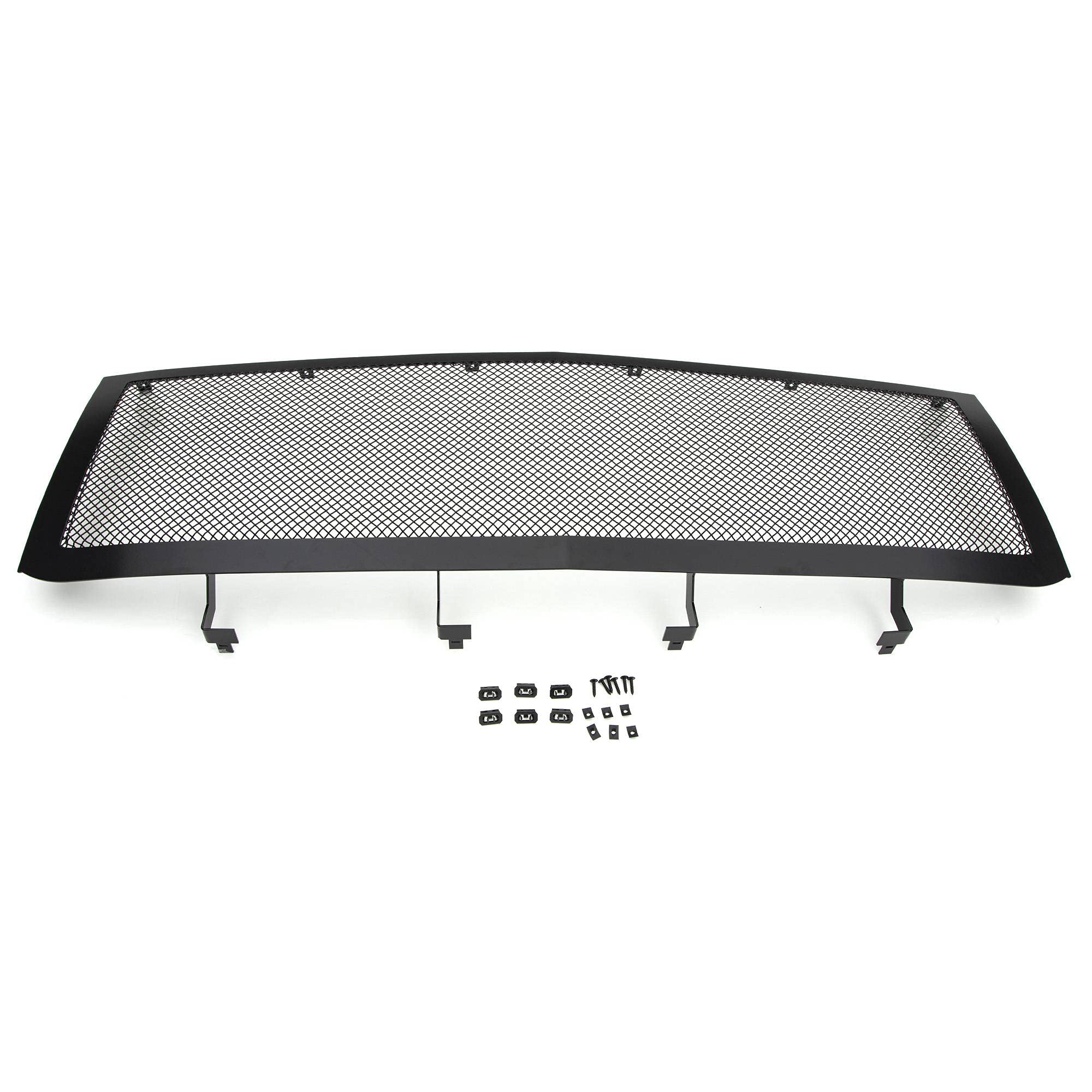 2015-2019 Silverado HD T-Rex Grilles Upper Class Series Main Grille, Black, 1 Pc, Replacement - PN #51123