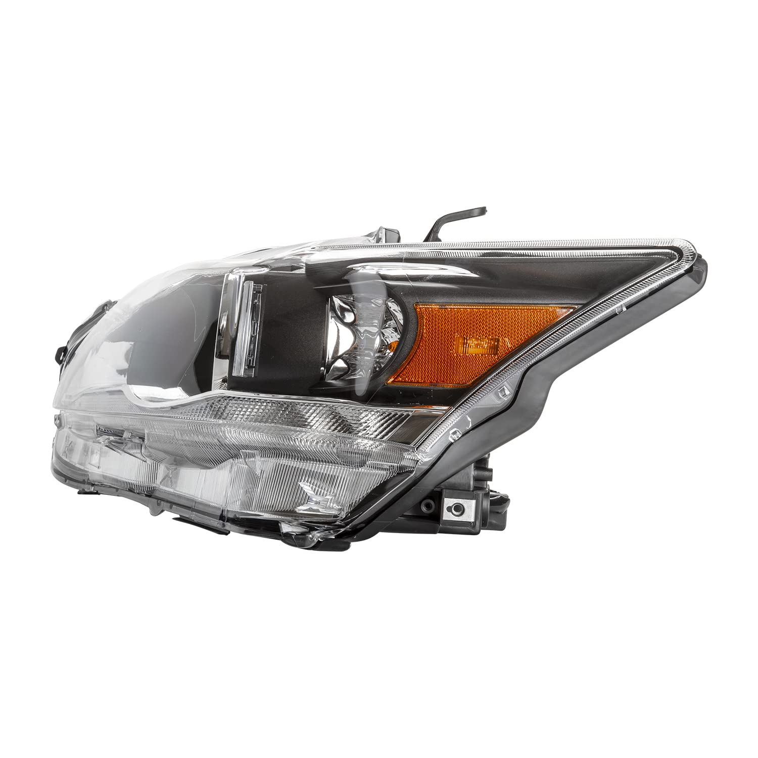 Left TYC Headlight Assembly Compatible with 2011-2017 Lexus Ct200H
