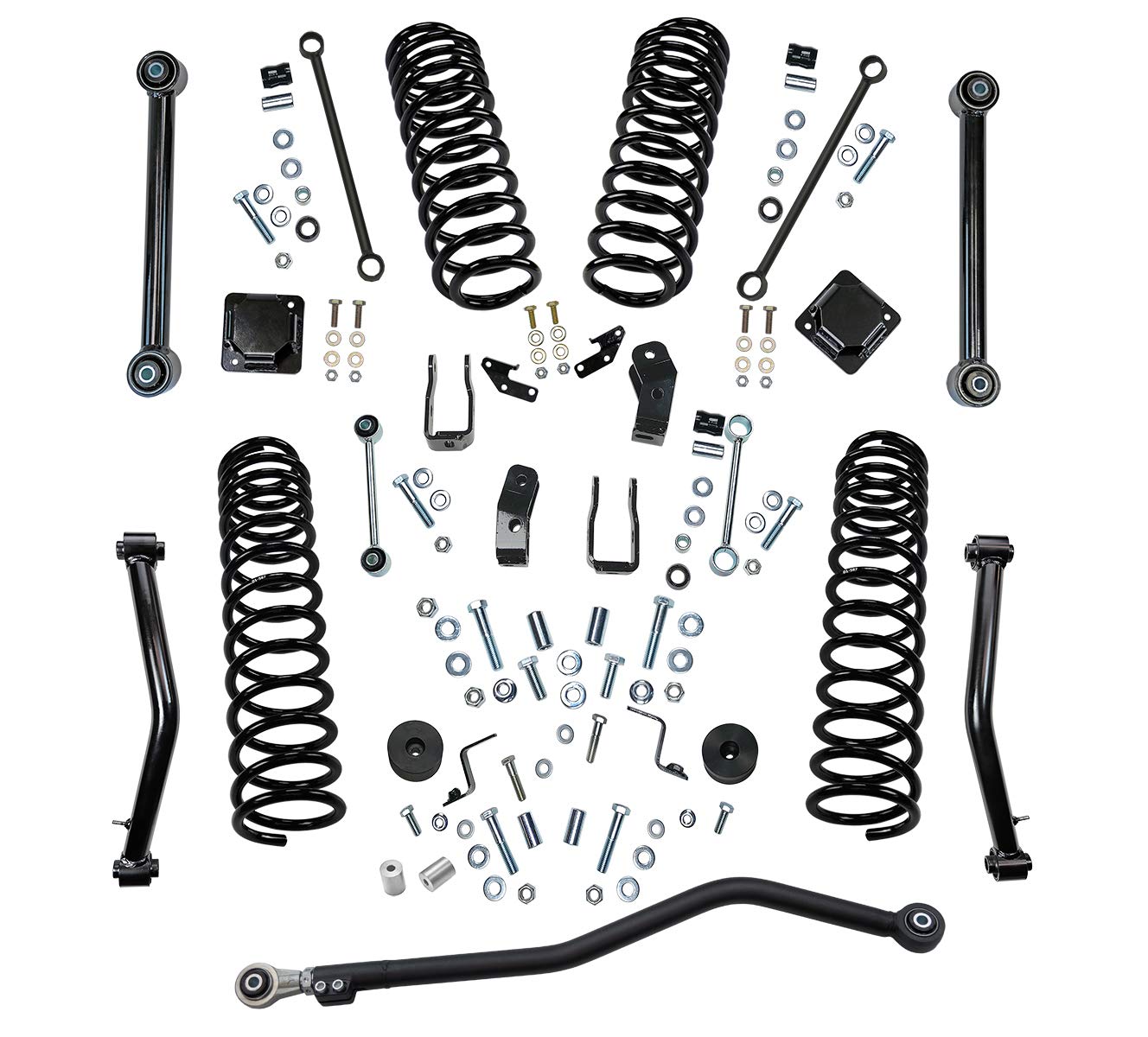SUPERLIFT SUSPENSION RealTruck 4" Lift Kit for Jeep Gladiator JT | Complete Lift Kit with Shock Relocation Brackets & Rear Upper Link Arms | K196 | Fits 2020-2024 Jeep Gladiator JT