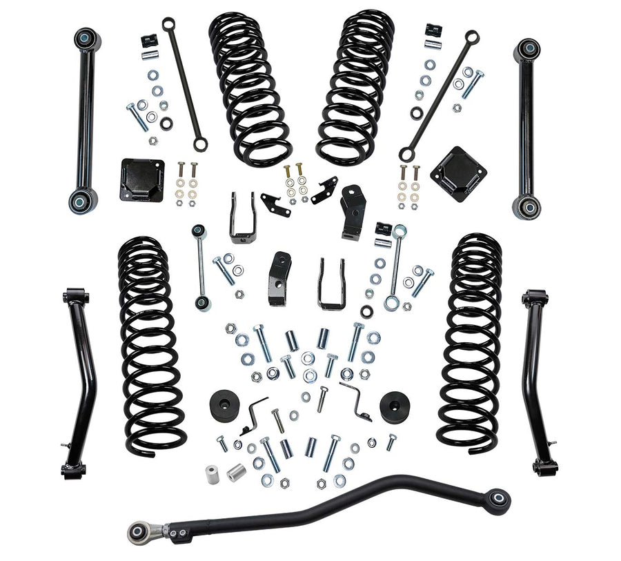 SUPERLIFT SUSPENSION RealTruck 4" Lift Kit for Jeep Gladiator JT | Complete Lift Kit with Shock Relocation Brackets & Rear Upper Link Arms | K196 | Fits 2020-2024 Jeep Gladiator JT