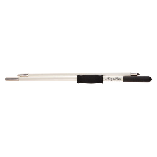 King Pin Anchor Pole Panther Marine KPP120W - 2 Piece, 12' - White